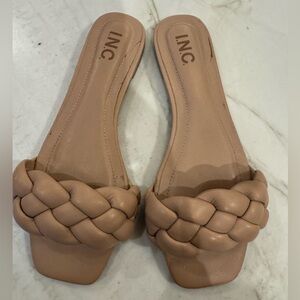 INC Braided Sandals